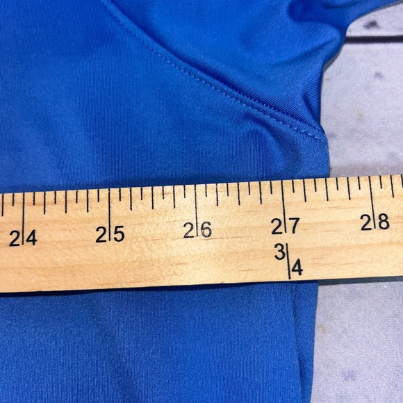 Club 38 Cremieux Performance Blue Polo Shirt Mens XXL Short Sleeve Golf Casualx - Picture 9 of 11